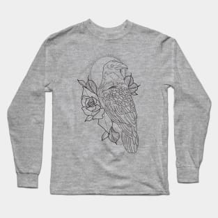 Raven Rose Long Sleeve T-Shirt